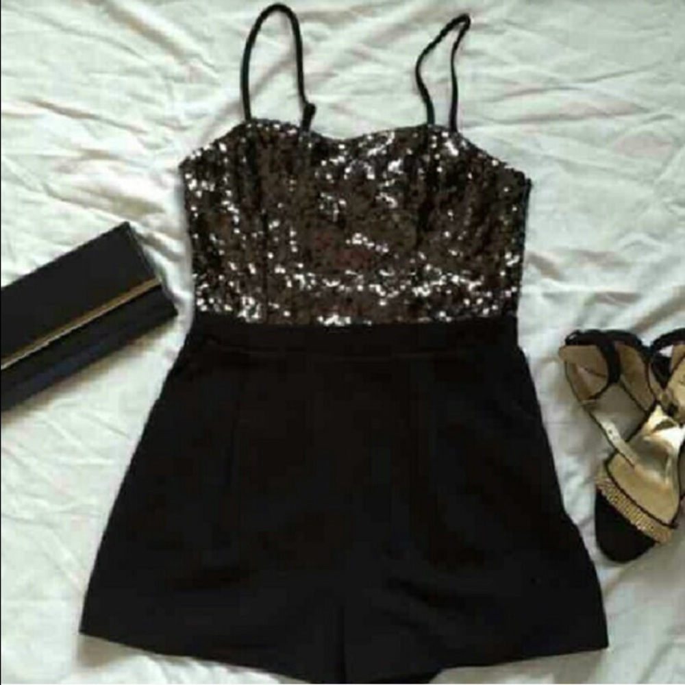 Sequin Romper